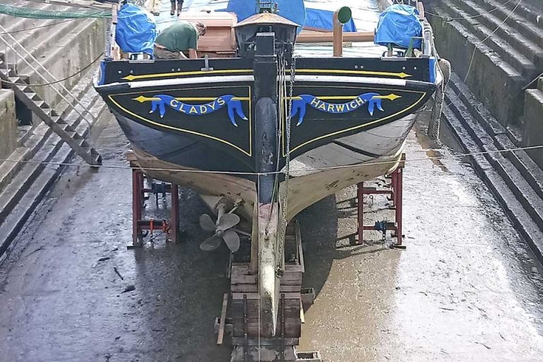 Sailing Barge GLADYS T. Nielsen & Company